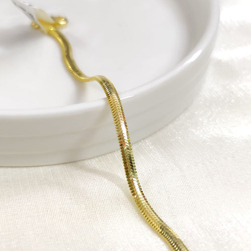 İTHAL 3,5 MM YASSI GÜMÜŞ BİLEKLİK