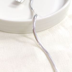 İTHAL 3,5 MM YASSI GÜMÜŞ BİLEKLİK