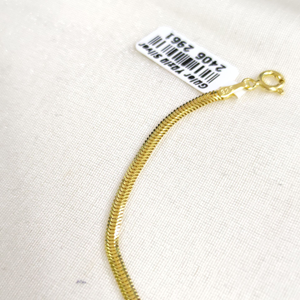 2,5 MM YASSI GÜMÜŞ BİLEKLİK