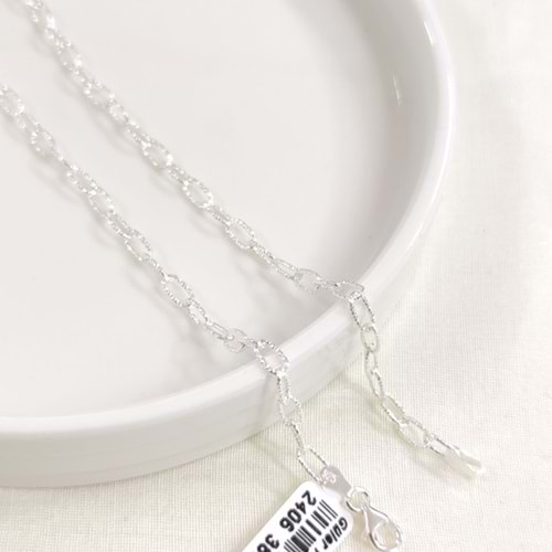 3,70 MM GÜMÜŞ ZİNCİR KOLYE 45 CM