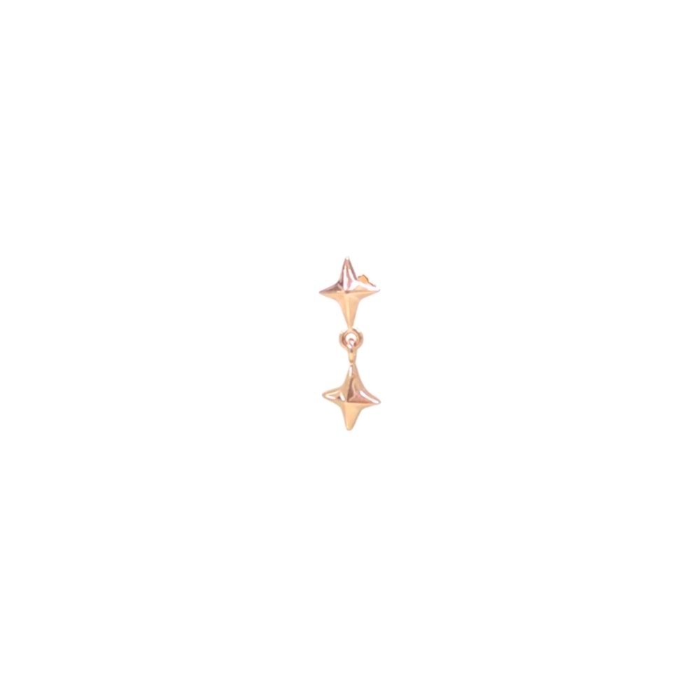 SALLANTILI KUTUP GÜMÜŞ TRAGUS PIERCING