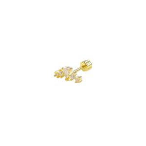 DAMLA TAŞLI HİLAL GÜMÜŞ TRAGUS PIERCING