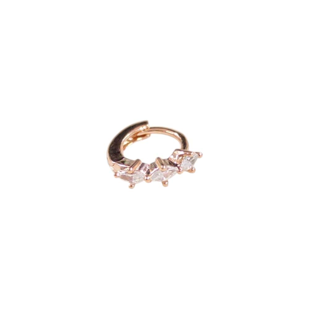 MEKİK SU YOLU HALKA GÜMÜŞ TRAGUS PIERCING