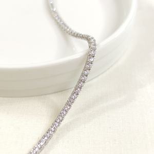 İTHAL 3 MM SU YOLU GÜMÜŞ BİLEKLİK 20 CM