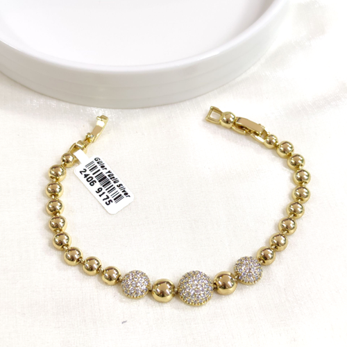 XUPING TOP TAŞLI BİLEKLİK GOLD 17+2 CM
