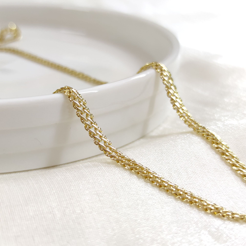 XUPING 3 MM NONNA ZİNCİR KOLYE 60 CM GOLD