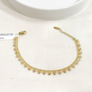 XUPING SALLANTILI KALP BİLEKLİK GOLD 17+3 CM