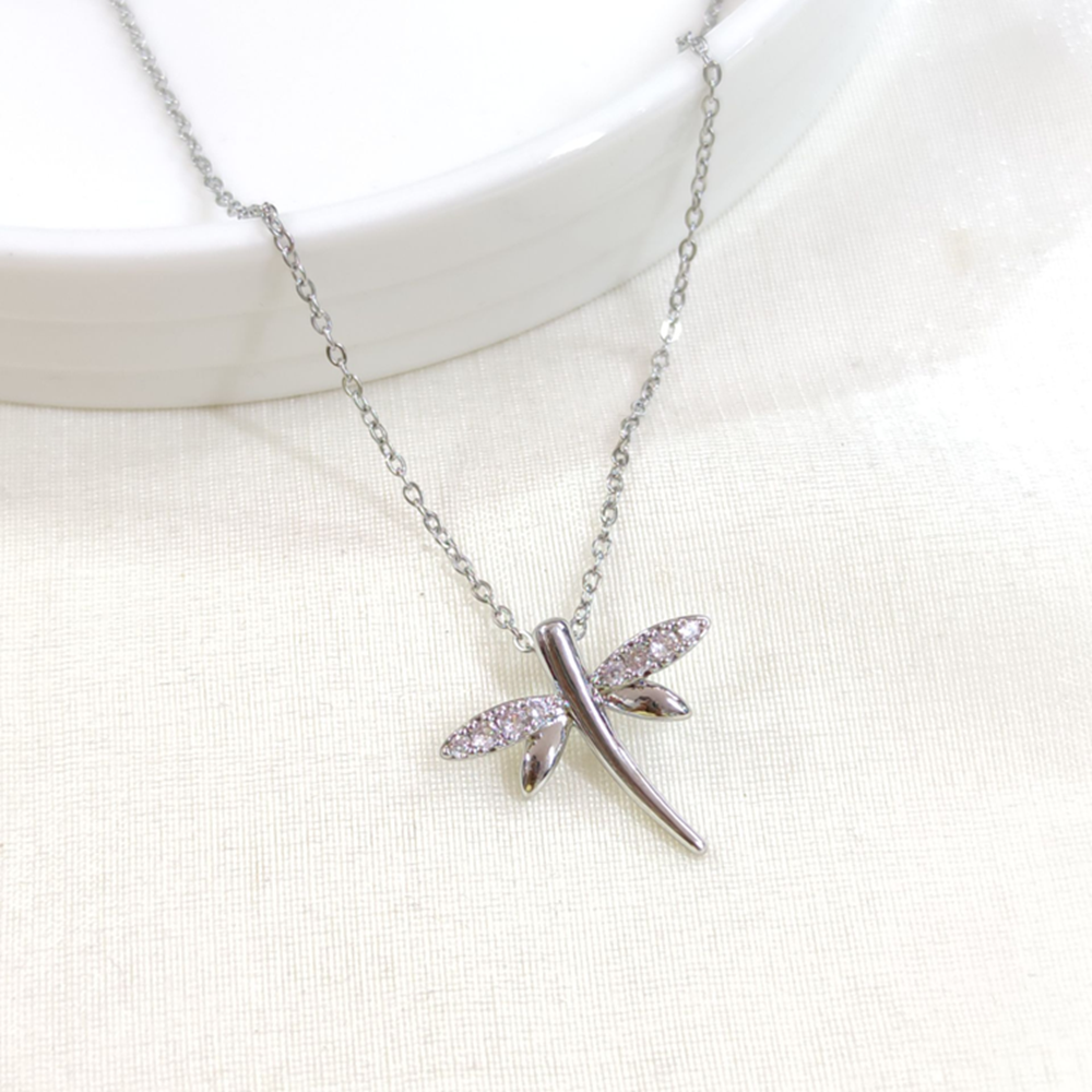 ÇELİK YUSUFCUK KOLYE BEYAZ 40+5 CM