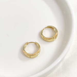 XUPING 15 MM BOMBELİ HALKA KÜPE GOLD