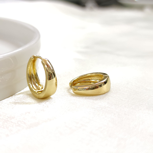 XUPING 15 MM BOMBELİ HALKA KÜPE GOLD