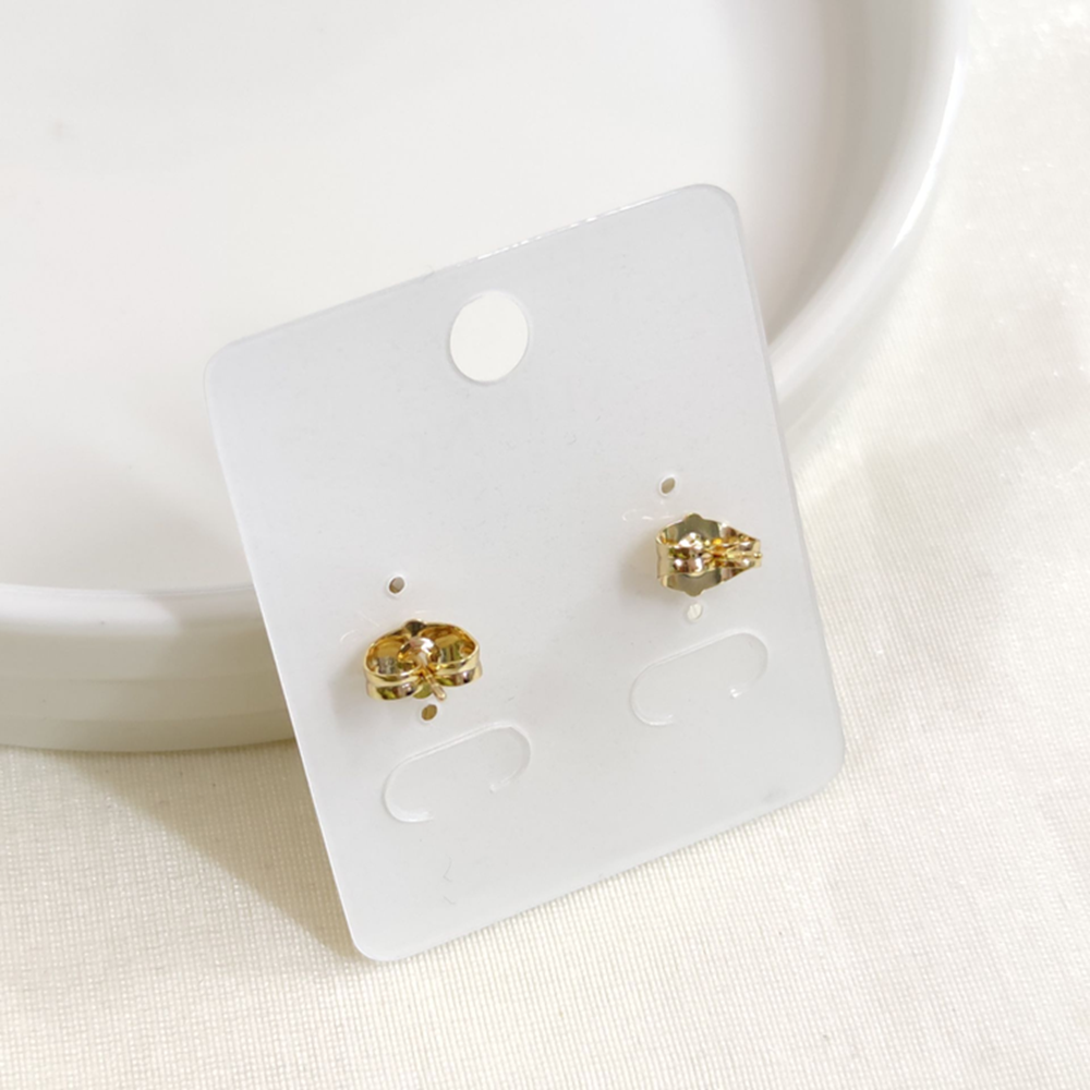 XUPING 2 CM İNCİ ÇİÇEK ÇİVİ KÜPE GOLD