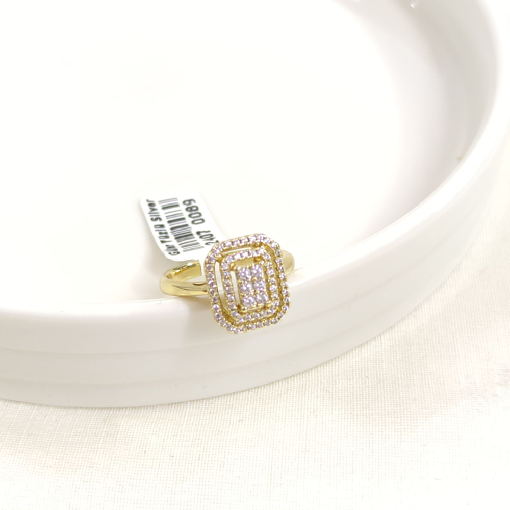 XUPING 12 MM BAGET YÜZÜK - ALTIN SARI - 14