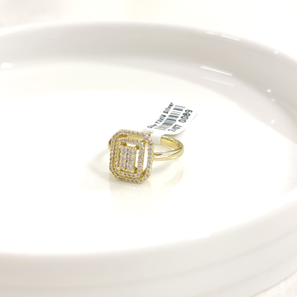 XUPING 12 MM BAGET YÜZÜK - ALTIN SARI - 14