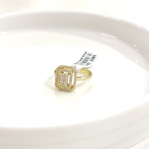 XUPING 12 MM BAGET YÜZÜK - ALTIN SARI - 14