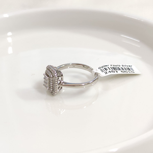 XUPING 12 MM BAGET YÜZÜK - BEYAZ - 18