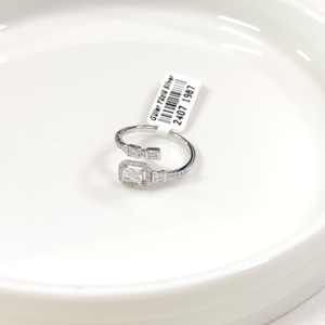 İTHAL BAGET TAŞLI GÜMÜŞ YÜZÜK