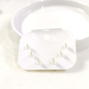 ÇELİK TAŞLI KÜPE KOMBİN SET GOLD