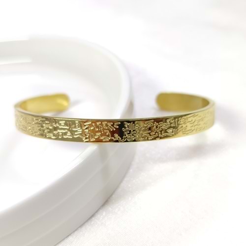 ÇELİK AYETEL KÜRSİ 65 MM BİLEZİK - ALTIN SARI