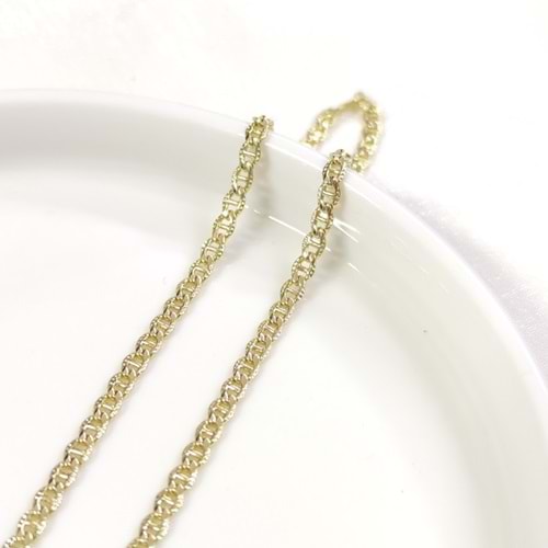 XUPING 4 MM GEMİCİ ZİNCİR KOLYE 45 CM GOLD