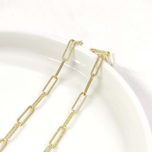 XUPING 50 CM DESENLİ ATAÇ ZİNCİR KOLYE GOLD