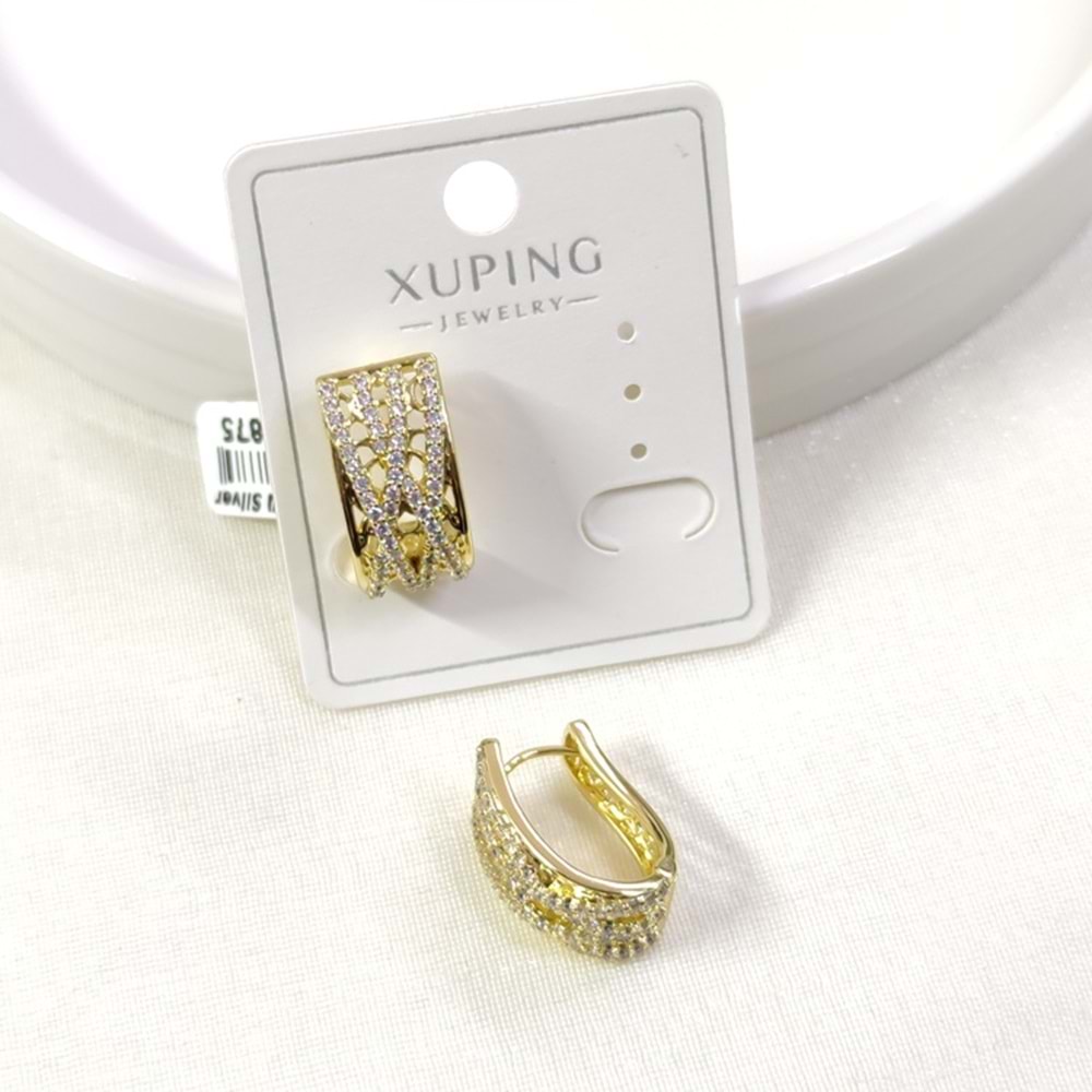 XUPING 17X9 MM HALKA KÜPE GOLD