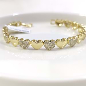 XUPING 7 MM KALP BİLEKLİK GOLD 17+2 CM