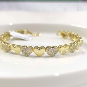 XUPING 7 MM KALP BİLEKLİK GOLD 17+2 CM