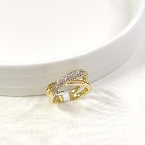 XUPING ÇAPRAZ YÜZÜK GOLD - 13