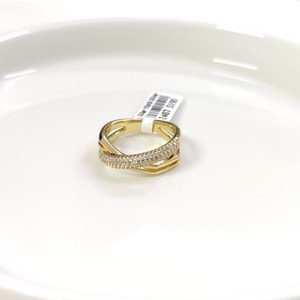 XUPING ÇAPRAZ YÜZÜK GOLD - 16