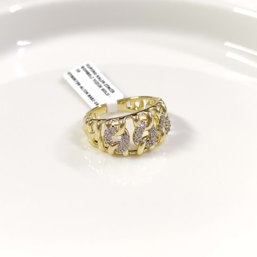 XUPING KALIN ZİNCİR BOMBELİ YÜZÜK GOLD - 14