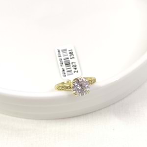 XUPING 8 MM TEKTAŞ YÜZÜK GOLD