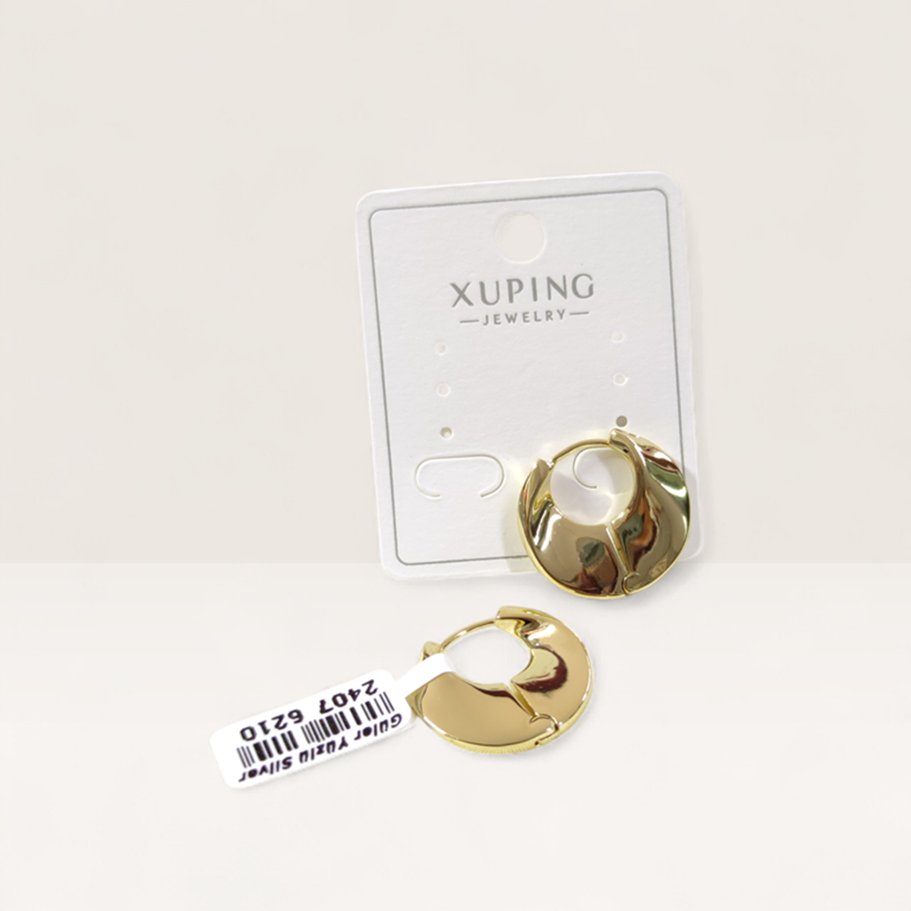 XUPING 20 MM DÜZ 10 MM HALKA KÜPE GOLD