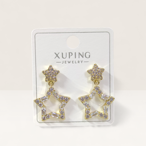 XUPING YILDIZ ÇİVİ KÜPE GOLD