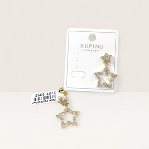 XUPING YILDIZ ÇİVİ KÜPE GOLD