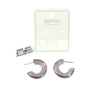 XUPING 23 MM ÇİVİ KÜPE BEYAZ