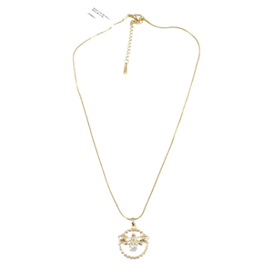 ÇELİK 2 CM ARI KOLYE GOLD 40+5 CM