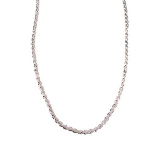 XUPING 4 MM YASSI BURGU KOLYE 50 CM GOLD