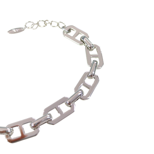 XUPING 10 MM KALIN GEMİCİ BİLEKLİK 19+3 CM BEYAZ