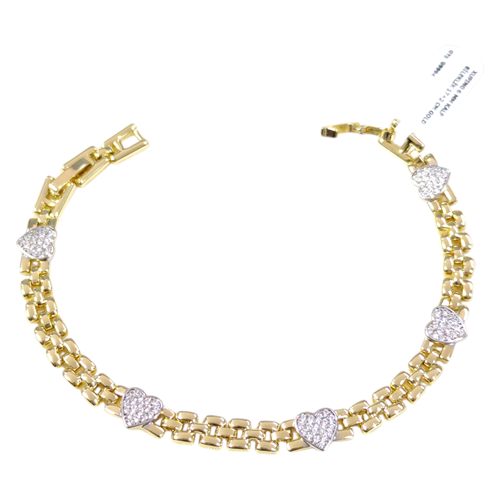 XUPING 6 MM KALP BİLEKLİK 17+2 CM GOLD