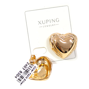 XUPING 23 MM KALP ÇİVİ KÜPE ROSE