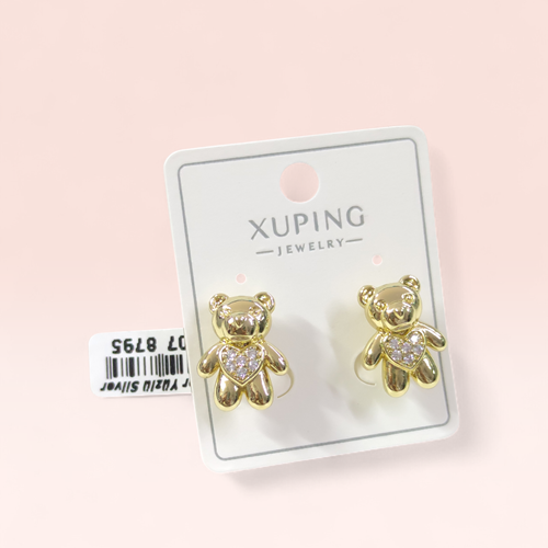 XUPING 16 MM AYICIK HALKA KÜPE BEYAZ