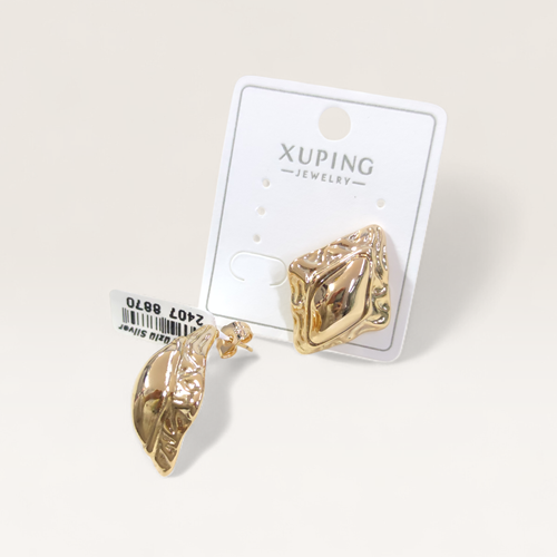 XUPING 30 MM MEKİK ÇİVİ KÜPE ROSE