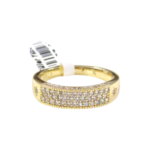 XUPING 5 MM TAŞLI ALYANS YÜZÜK GOLD