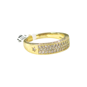 XUPING 5 MM TAŞLI ALYANS YÜZÜK GOLD