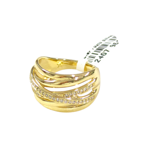 XUPING 13 MM SARMAL YÜZÜK GOLD