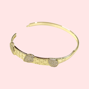 XUPING 6 CM DAMLA KELEPÇE BİLEZİK GOLD