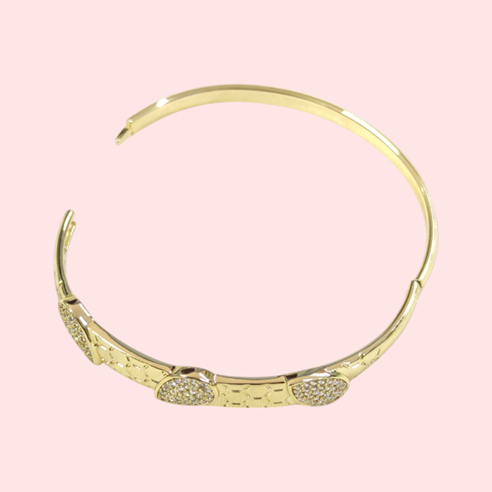 XUPING 6 CM DAMLA KELEPÇE BİLEZİK GOLD