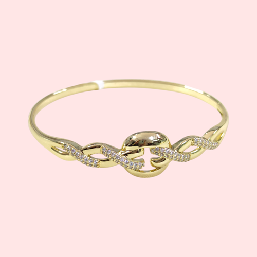 XUPING 6 CM ÖRGÜ KELEPÇE BİLEZİK GOLD