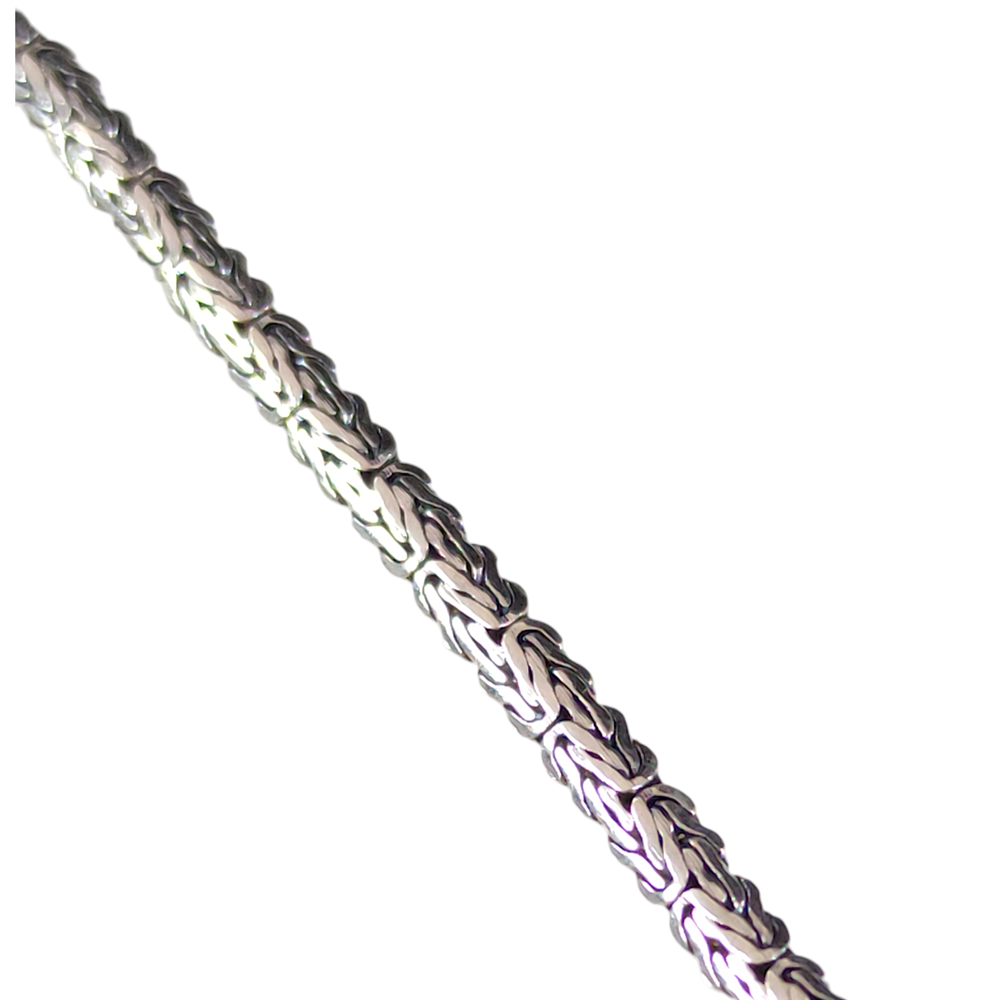 3,40 MM YASSI KRAL ZİNCİR BİLEKLİK 19 CM