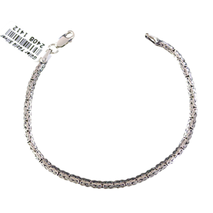 3,40 MM YASSI KRAL ZİNCİR BİLEKLİK 20 CM